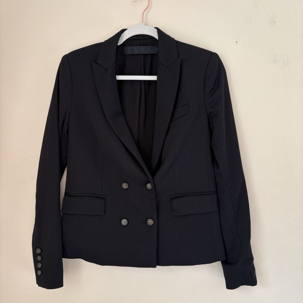 L.A.M.B. Gwen Stefani Black Blazer Jacket